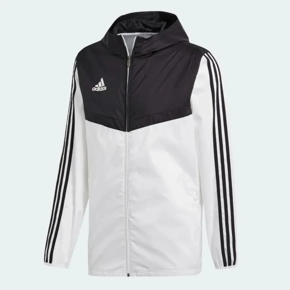 Adidas Men's Black & white Windbreaker Size Large